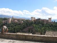 Granada - Alhambra (from Mirador de San Nicolas (Nov 2006)